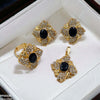 Oval/Heart Pendant Set