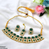 Oval/Tear/Flower Drop Choker Set