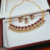 Oval/Tear/Flower Drop Choker Set