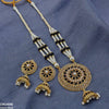 Cut Jhumki Drop Pearl Mala