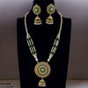 Cut Jhumki Drop Pearl Mala