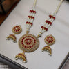 Cut Jhumki Drop Pearl Mala