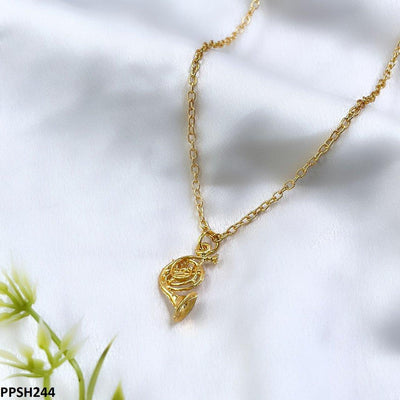 French Horn Pendant With Chain