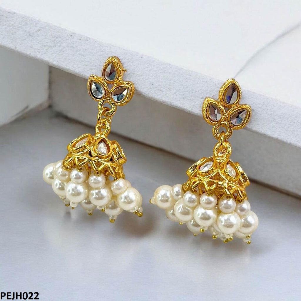 Tear Pearl Drop Jhumki