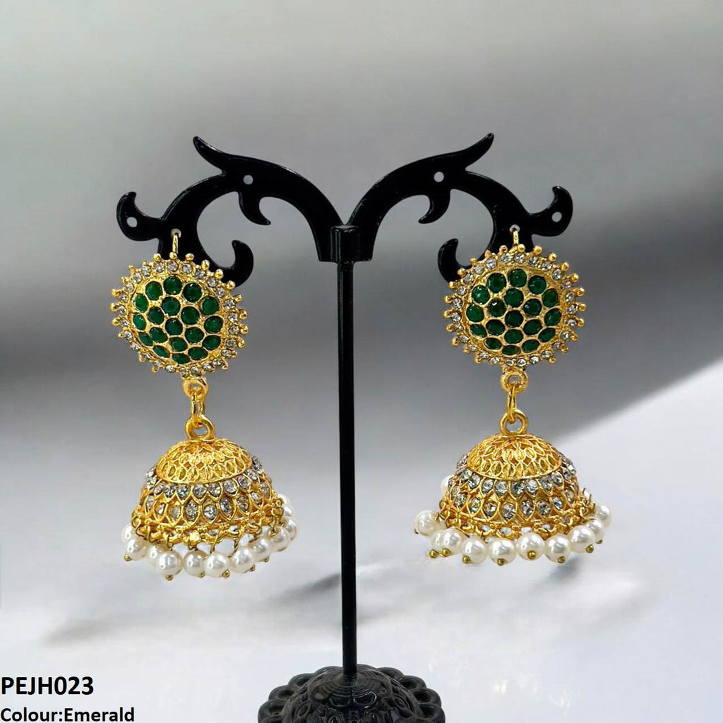 Round Drop Jhumki