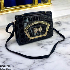 Crocodile Pattern Hand Bag