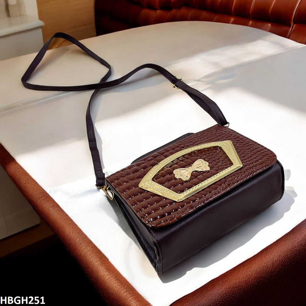 Crocodile Pattern Hand Bag