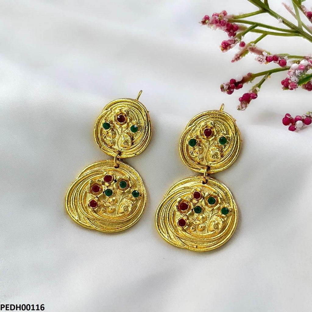 Trendy Casting Drop Earrings