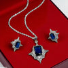 Star Shaped Pendant Set