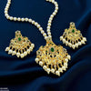 Oval/Flower Pearl Drop Mala Set