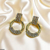 Round Drop Earrings