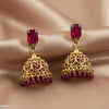 Rectangle Pearl Drop Jhumki