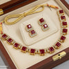 Square Necklace Set