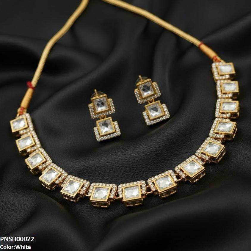 Square Necklace Set