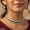 Three-Layered Pearl Choker Set