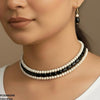 Three-Layered Pearl Choker Set