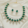 Oval Pear Necklace Set