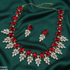 Oval Pear Necklace Set