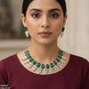 Oval Pear Necklace Set