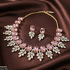 Oval Pear Necklace Set