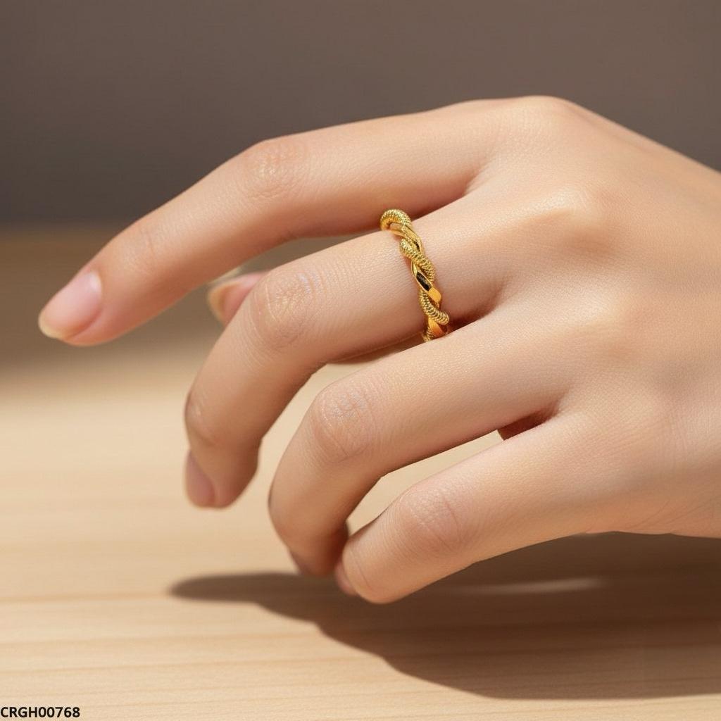 Twisted Rope Ring