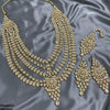 Tear Flower Bridal Mala Set