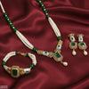 Rectangle Pearl Drop Mala Set