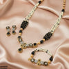 Flower Tear Drop Mala Set