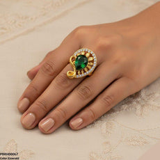 Tear Flower Ring Adjustable