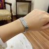 Round Stone Dial Women's Watch