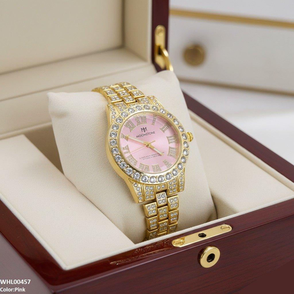 Stone Dial Women's Watch
