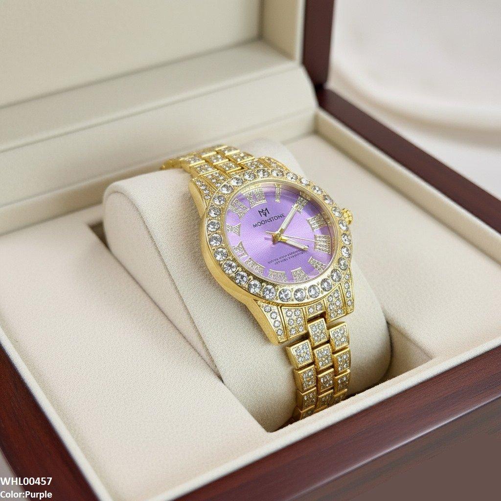 Stone Dial Women's Watch
