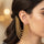 Round Pearl Earring Saharay