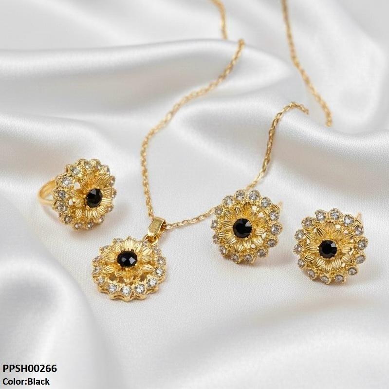 Flower Pendant Set
