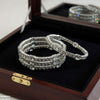 Square Round 4 Pcs Of Bangles Set