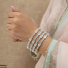 Square Round 4 Pcs Of Bangles Set
