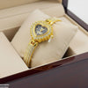 Heart Love Dial Stone Women's Watch