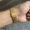 Rectangle Stone Dial Couple Watch