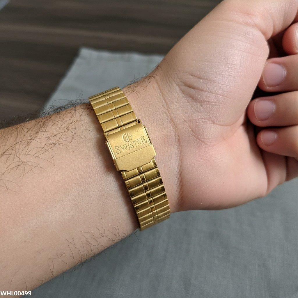 Rectangle Bezel Dial Couple Watch
