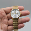 Round Stone Dial Men's Watch