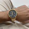 Round Stone Dial Men's Watch