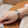 Round Black Chain Women's Watch