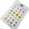 12 Multi Flower Tops Pair