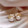 Pearl Flower Tops Pair