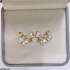 Bow Pearl Tops Pair