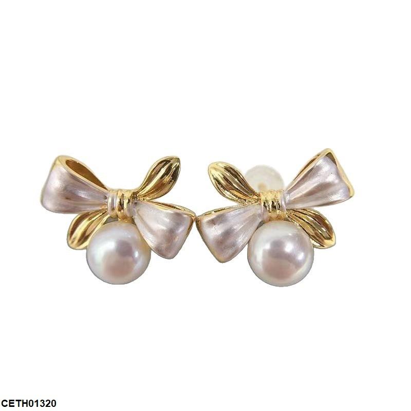 Bow Pearl Tops Pair