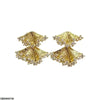 Double Leaf Drop Earrings