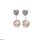 Heart Pearl Drop Earrings