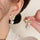 Flower Pearl Drop Earrings