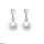 Tear Pearl Drop Earrings
